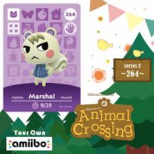 5.0 out of 5 stars. Marshal Animal Crossing Marshal Amiibo 264 Animal Crossing Switch Rv Welcome Amiibo Villager New Horizons Amiibo Card Series 3 Access Control Cards Aliexpress