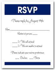 rsvp etiquette what the heck does