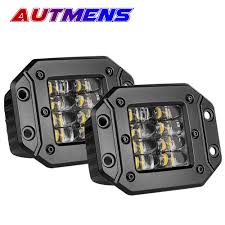 If you're still in two minds about flush mount led lights 12v and are thinking about choosing a similar product, aliexpress is a great place to compare prices and sellers. 1pairs 5 Inch 48w Work Light Flush Mount Led Pods Light Bar Flood Spot Combo Reverse Backup Lamp Driving Reverse Fog Lamp 12v Buy At The Price Of 29 74 In Aliexpress Com