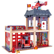 hape fire station smyths toys uk