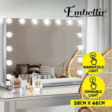 10 led dimmable mirror light kit hollyw