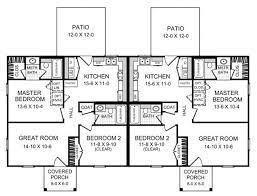 Senior Living Duplex Floor Plans