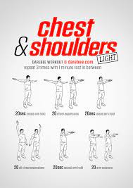 chest shoulders workout