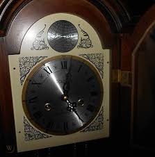Vintage Wooden Waltham 31 Day Clock