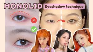 how to monolid eyes effective makeup