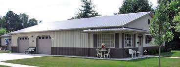 Building living quarters next to or above your garage is an efficient use of space. Residential Buildings Graber Buildings Inc