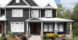8 Modern Grey House Exterior Colour Schemes