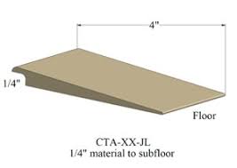 carpet to concrete floor reducer strip