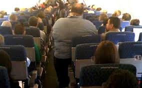 Image result for fat man in aircraft