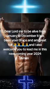 I welcome you LORD to lead me in 2024 and my family #pray?? #blessingsofgod  #amgreatful #moreyearstogowithyou #foryou #fyp??viral #trending #tiktok