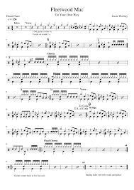 Lyrics submitted by oofus, edited by teddybear333, charly1154. Go Your Own Way Fleetwood Mac Sheet Music For Drum Group Solo Musescore Com