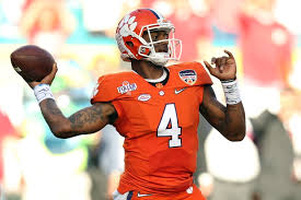 Clemson tigers deshaun watson deshaun waston really show what clemson all about on and off the the clemson great and future houston texan, deshaun watson. It S All Or Mostly About Deshaun Watson As Clemson Faces Alabama For Cfp National Title Los Angeles Times