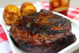 reverse sear smoked ribeye steaks