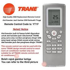 remote control trane air conditioner