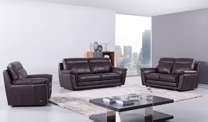 clic italian leather sofa set