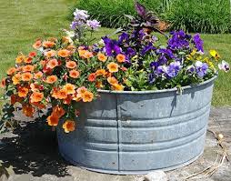 Galvanized Containers For Gardening