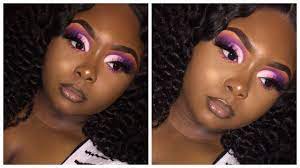purple cutcrease makeup tutorial
