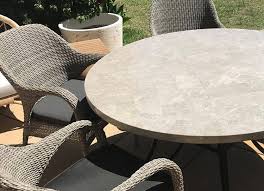 Stone Outdoor Tables Chairs