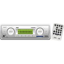 160 Watt Am Fm Mpx In Dash Marine Cd Mp3 Player With Usb And