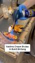 Yakiimo Cream Brulee #malaysiafood #atffoodcity - YouTube