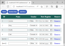 gridview vs dynamic html table asp net