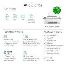 You can download driver hp deskjet 2755 for windows and mac os x and linux here. Hp Deskjet 2755 Wireless All In One Printer Micro Center