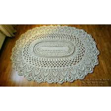 rug crochet rug floor mat carpet throw