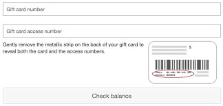 how to check any gift card balance