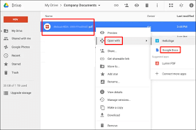 how to insert a pdf into google docs