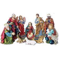 Current matches filter results (19). Woodington S Holy Family 8 Inch Christmas Nativity Scene 11 Piece Set Buy Online In India At Desertcart