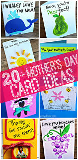 If you're short on time but still want to give something amazing to your mom, take a look at our collection of 25 mothers day gift ideas and 10 fabulous grandma gifts , including lots of great gift ideas that you can order online. Easy Mother S Day Cards Crafts For Kids To Make Crafty Morning