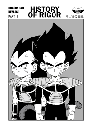 Broly seems to show goku and vegeta were born at the same time. History Of Rigor Ch2 Title Page By Malikstudios On Deviantart