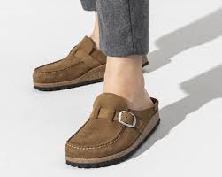 Welcome to the official birkenstock instagram account. Birkenstock Womens Buckley Clog Tea Suede Cleary S Shoes Boots
