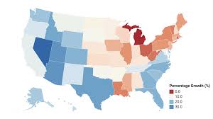 Map Oc U S Population Growth Rate Per State