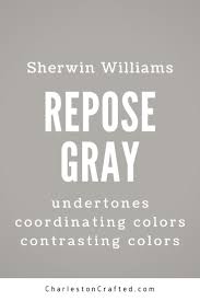 repose gray coordinating colors