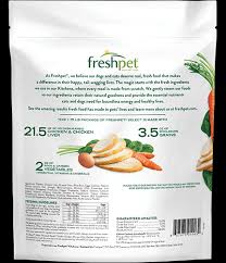 Freshpet Select Tender Chicken Carrots Spinach Dog Food
