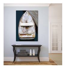 Boat Canvas Print Nautical Wall Decor