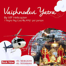 vaishno devi yatra by helicopter at rs