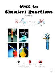 chemical reactionschemical reactions