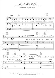 Ukulele chords and tabs for secret love song (part 2) by little mix. Little Mix Secret Love Song Feat Jason Derulo Sheet Music Pdf Notes Chords Pop Score Easy Piano Download Printable Sku 123834