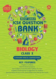 question bank biology icse cl 10