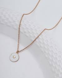 rose gold necklaces pendants for
