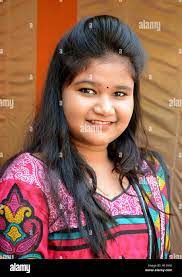 Indian Girl - A beautiful indian girl on party occasion Stock Photo - Alamy