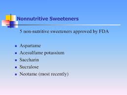 ppt sweeteners powerpoint