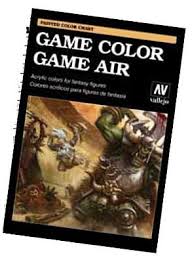 Game Color Game Air Hand Painted Color Chart