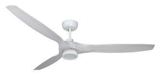 pure white ceiling fan and led light