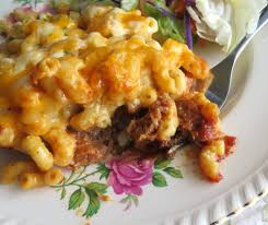 macaroni and cheese meatloaf cerole