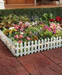 6 Ft Solar Border Picket Fence Panels