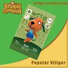 Biskit #279 animal crossing amiibo card. 279 Biskit Animal Crossing Card Amiibo For New Horizons Access Control Cards Aliexpress