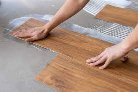 install floating vinyl plank flooring